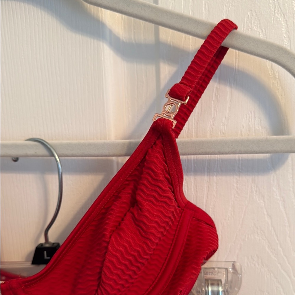 Lounge Red Bikini Set - Picture 2 of 6